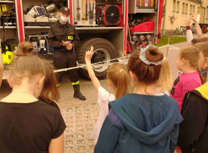 Wizyta strażaków w naszej szkole